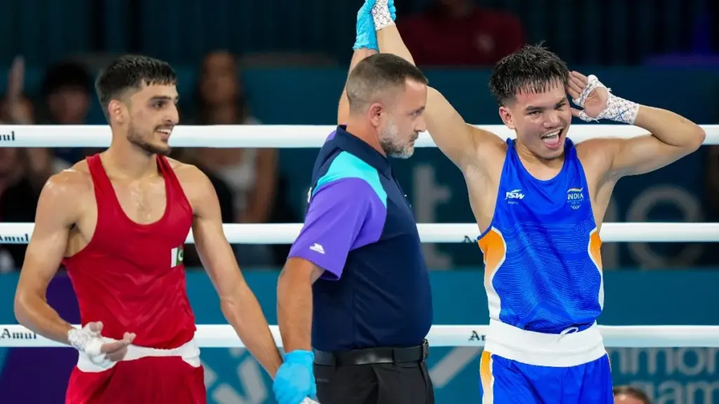 'Dedicate my win to Kargil heroes': Indian boxer Jadumani Singh Mandengbam after beating Pakistan's Sumama Rehman at CWG 2026